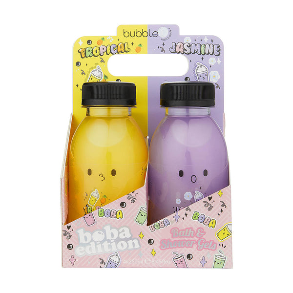 Bubble T Bath & Shower Gels Set (4 x 250ml)