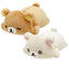 Rilakkuma Puffy Cheek Hugging Plush – Full of Strawberry Day