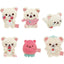 Korilakkuma Mini Plush - Full of Strawberry Day - Kies je soort