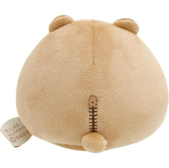 San-X Small Round Belly Plush - Rilakkuma - Rilakkuma