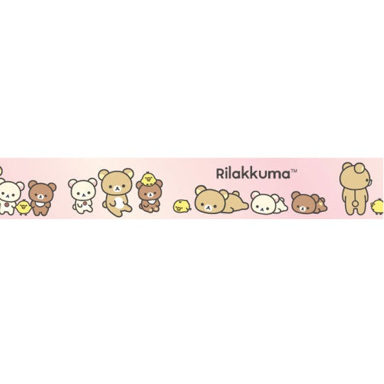 Rilakkuma Glitter Washi Tape - New Basic