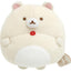 San-X Small Round Belly Plush - Rilakkuma - Korilakkuma