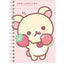 Korilakkuma Notebook B6 met Ringband - Full of Strawberry Day - Pink