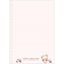 Korilakkuma Notebook B6 met Ringband - Full of Strawberry Day - Pink