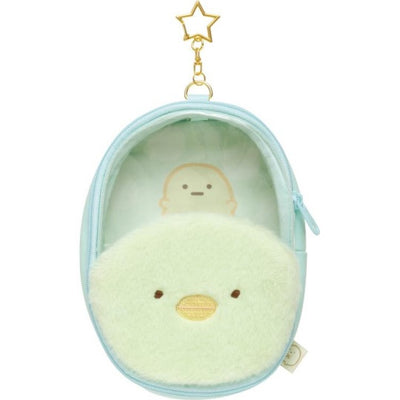 Sumikko Gurashi Plush Pouch - Love Series - Tonkatsu