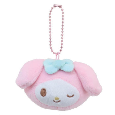 Sanrio Magnet Plush Keychain - My Melody - Wink