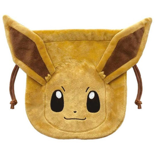 Pokémon Fluffy Drawstring Bag - Eevee