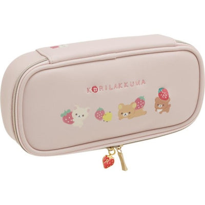 Korilakkuma Pen Pouch - Full of Strawberry Day