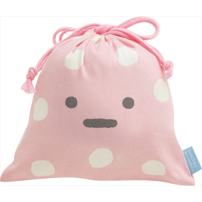 Drawstring Bag - Sumikko Gurashi Shirokuma´s Hometown Theme - Furoshiki Pink