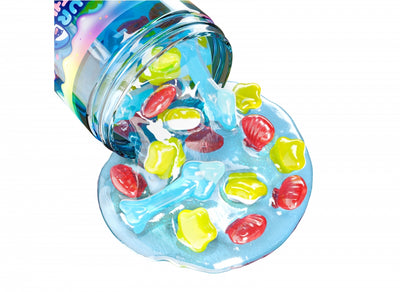 Sour Gooey Gummy Jar – Blueberry Flavor