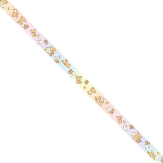 Rilakkuma Glitter Washi Tape - Dot