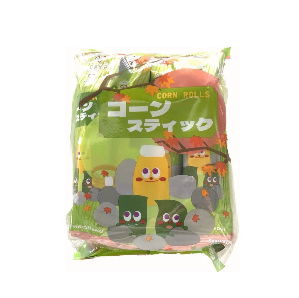 Tokimeki Corn Rolls - Seaweed Zak 15 stuks THT 27-11-2024