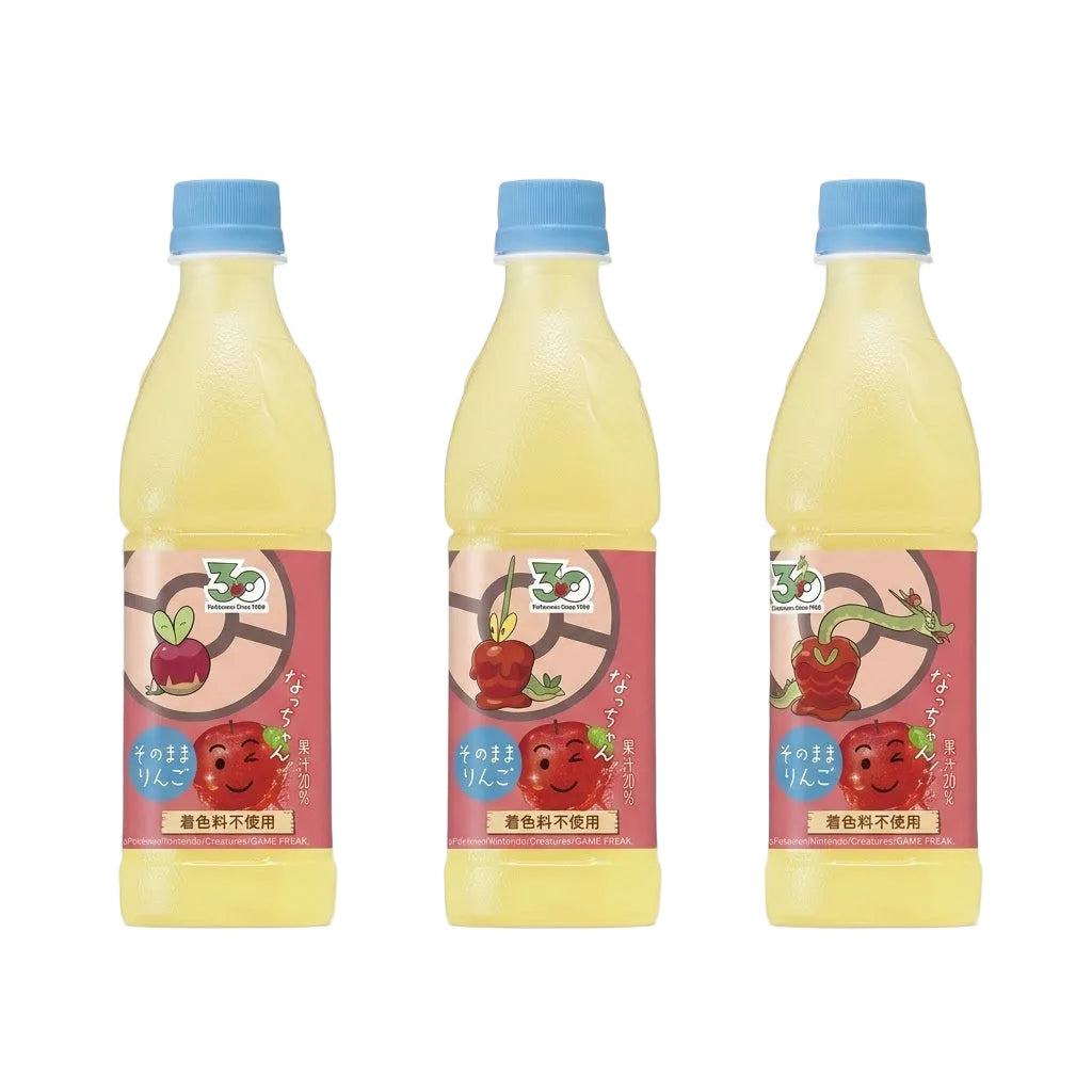 Suntory - Natchan Apple Juice - Pokémon 30th Anniversary Collab