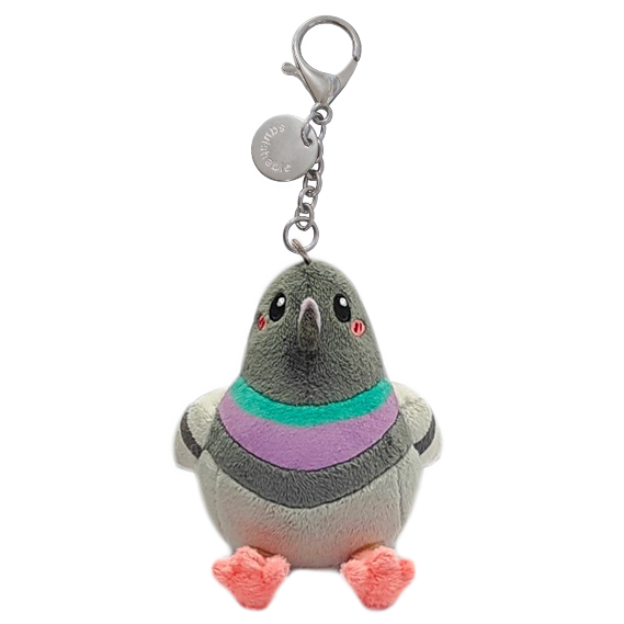 Squishable - Micro Pigeon Keychain Duif Plushie