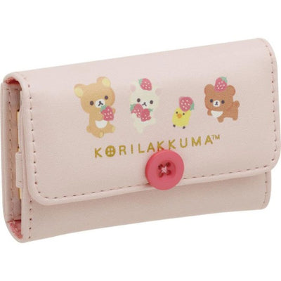 Korilakkuma Key Case - Full of Strawberry Day