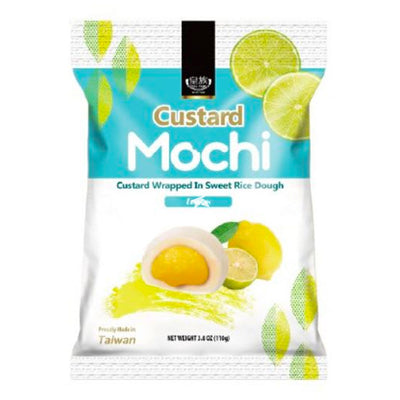 Mochi uitdeelverpakking - Custard Lemon