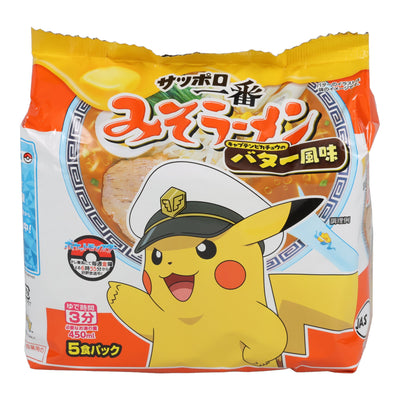Pokémon Noodles 5 Pack - Miso Ramen