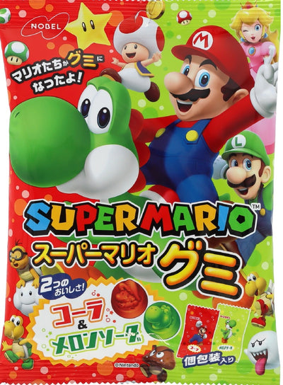 Super Mario Gummy - Melon & Cola Flavour 85gram