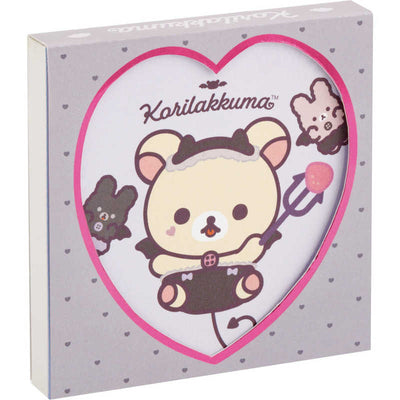 Korilakkuma Memoblok Vierkant - Little Devil Feeling - Purple
