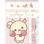 Briefpapierset - Korilakkuma Full of Strawberry Day - Strawberry
