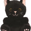 Black Cat Palm Pal Plush - 13 cm