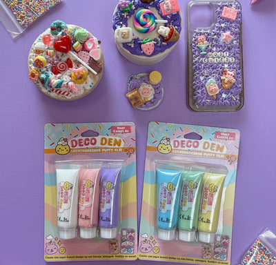 DIY Deco Den Luchtdrogende Klei - 3 x 30 gram - Kies je set