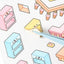 BYO Kawaii Sticker World - Animal Worlds (Pick One) - DIY Sticker Scene Set