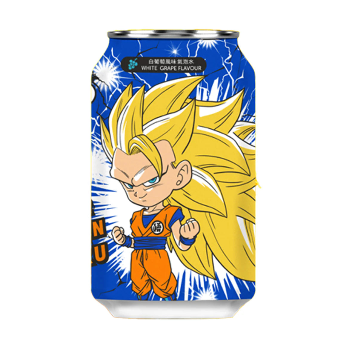 Ocean Bomb Dragon Ball Z Soda - White Grape Flavour