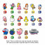 Bandai Shokugan Super Mario Bos Wonder Clip Stand Blind Box