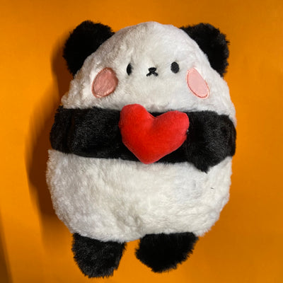 Kawaii Sale 🧡👑 Medium Plush panda with heart (#54)