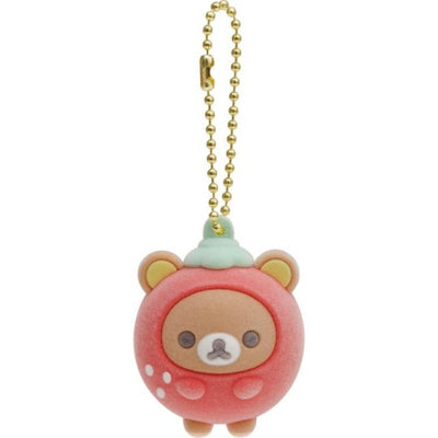 Korilakkuma Keychain - Full of Strawberry Day - Rilakkuma