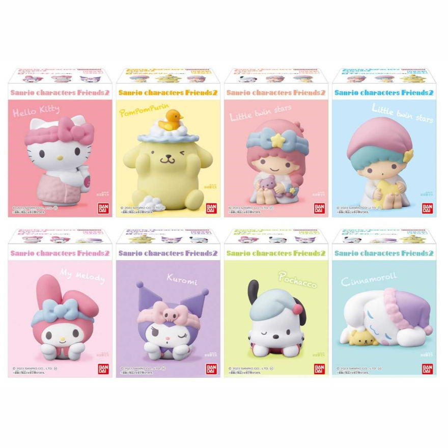 Sanrio Characters Figure + Gum Vol.2 - Pick your character