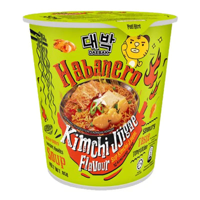 Daebak Habanero Noodles - Kimchi Jjigae Flavour