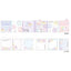 Uitklapbaar Memoblok Klein - Sanrio Characters - Sleepy Babies