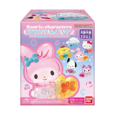 Sanrio Characters Crystal Mascot with Gum - Blind Box