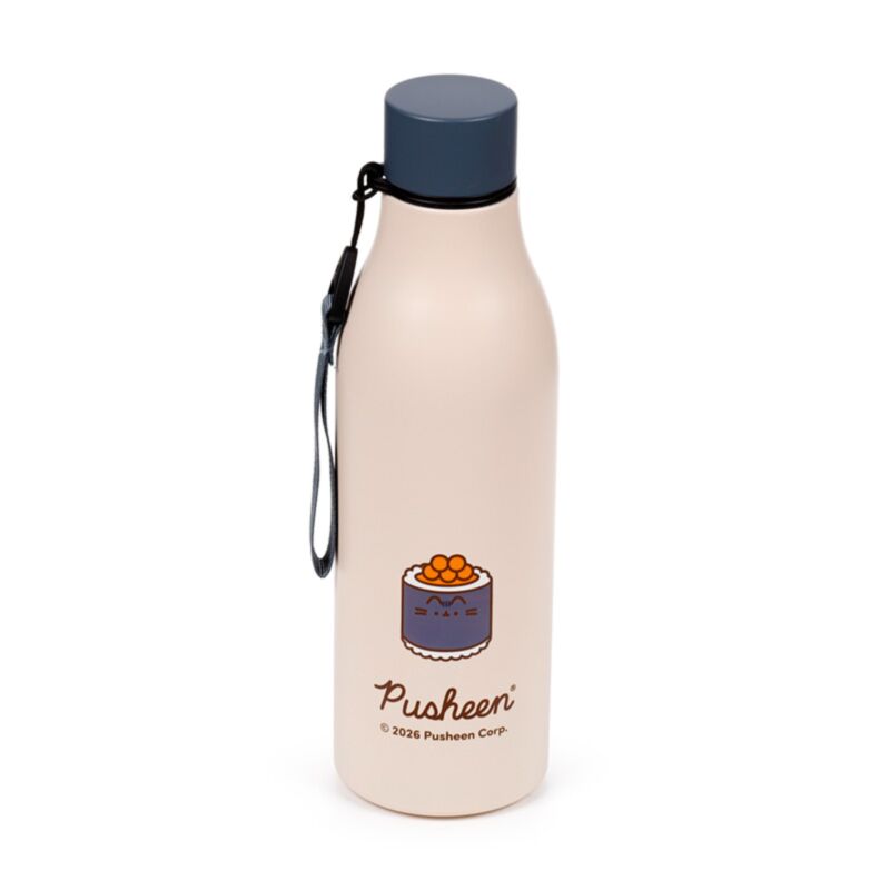 Drinkfles Pusheen Sushi Club - (RVS) 500ml