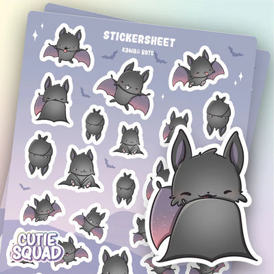 Stickervel - Kawaii Bats - CutieSquad