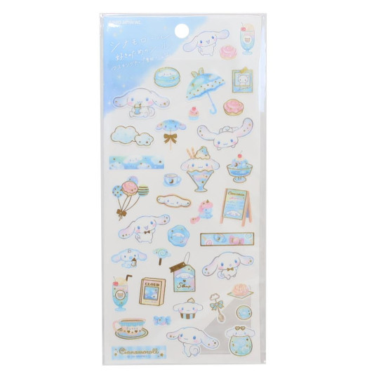 Stickervel Gold Accent - Sanrio Sweet Coffee Shop - Cinnamoroll