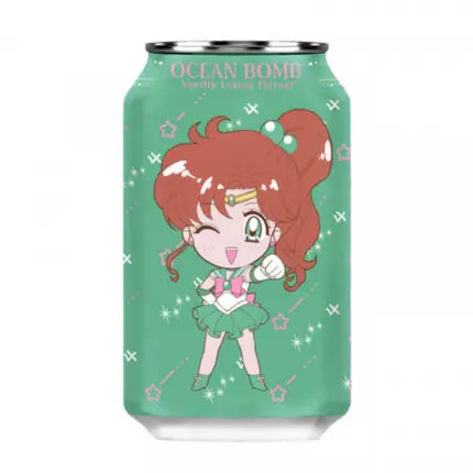 Ocean Bomb Sailor Moon Soda - Vanilla Lemon Flavour