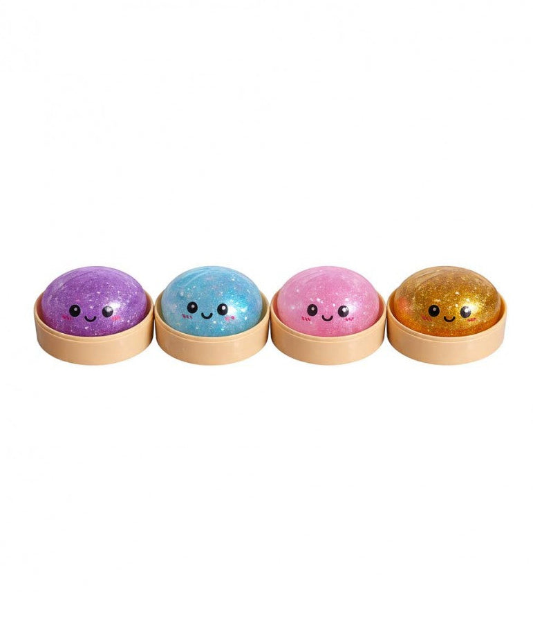 Glitter Squishy Dumpling - 1x Surprise kleur Squeezy