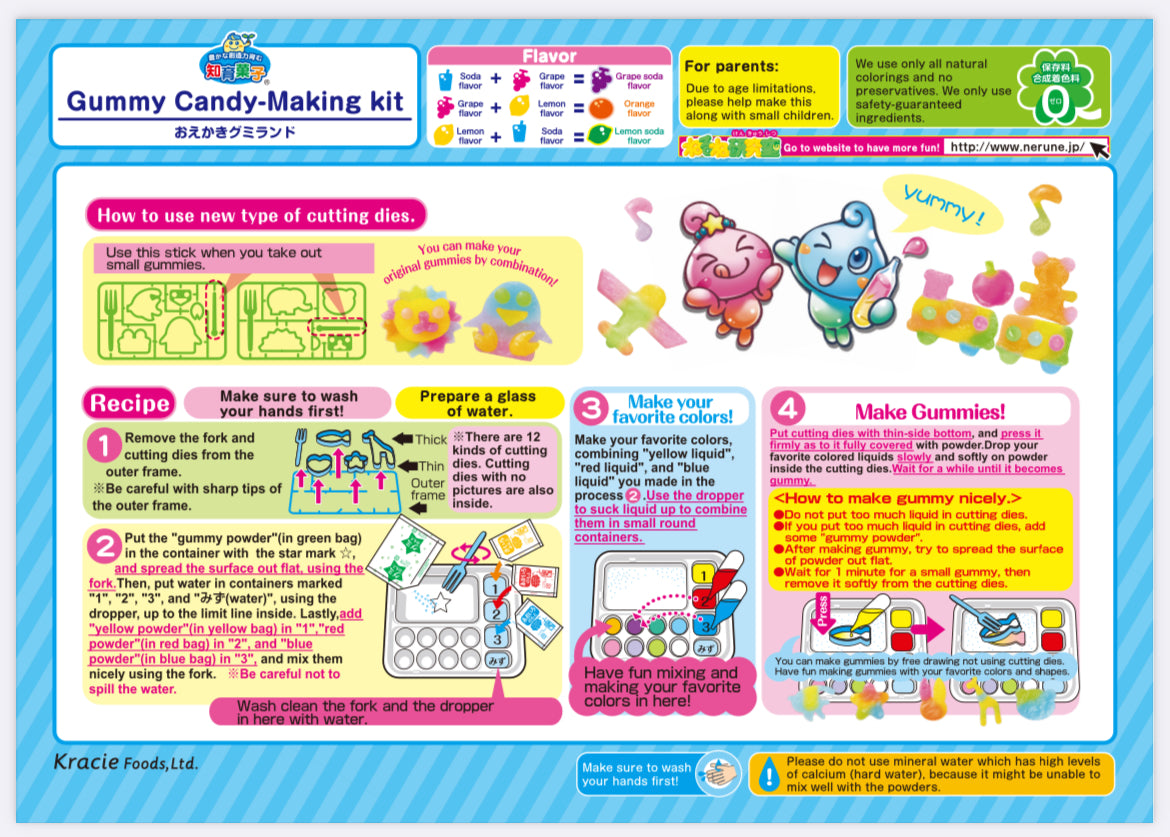 Popin Cookin Oekaki Gummyland