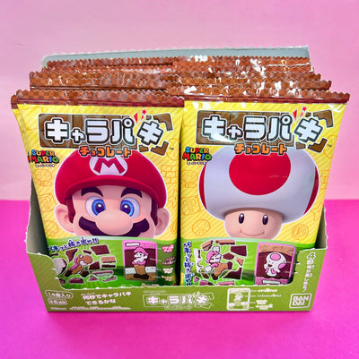 Charapaki Chocolate Bar - Bandai Super Mario - DOOS 14 STUKS THT 31-05-2025