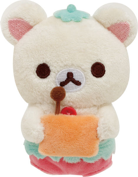 Korilakkuma Mini Plush Set van 2 - Full of Strawberry Day