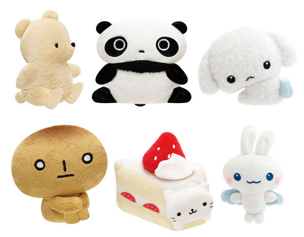 Blind Box Plush Badge – San-X Town (1987–2001)