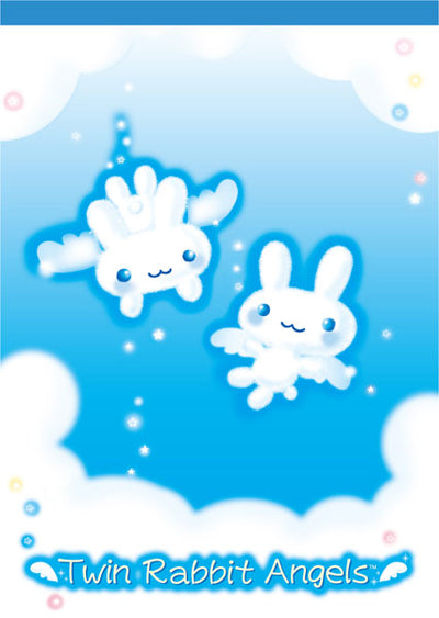 Memoblok Groot - Twin Rabbit Angels - San-X Retro Collection