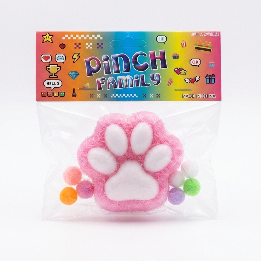 Taba Squishy Cat Paw - Kies je kleur