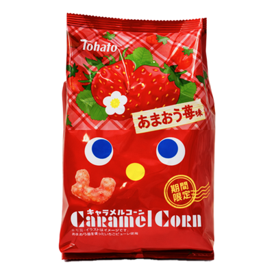 Caramel Corn - Amaou Strawberry