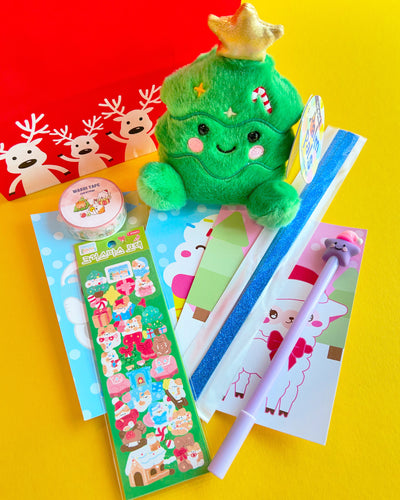 Christmas Giftbag - Mini Kawaii cadeaupakketje