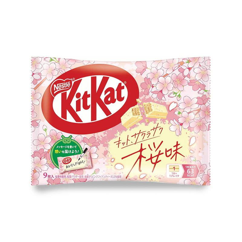 KitKat Mini Sakura Cherry Blossom - Zak 9 Stuks