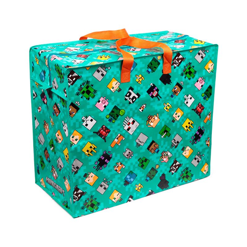 Minecraft Super Shopper XL met rits
